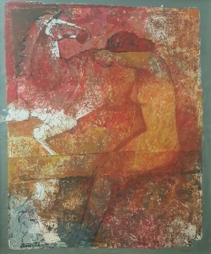 Mashkoor Raza 30x36 Oil on Canvas