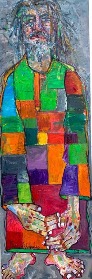 Farrukh Shahab 12x36 Oil on Canvas