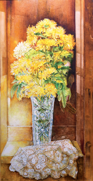 Mona Naqsh 24x42 Oil on Canvas