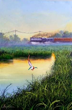 Abdul Jabbar 30x20 Acrylic on Canvas