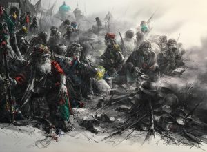 Ali Abbas 22x30 Watercolor on Paper