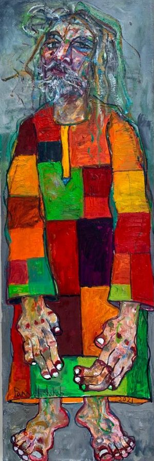 Farrukh Shahab 12x36 Oil on Canvas