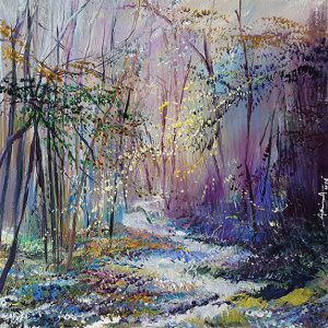 Asim Amjad 18x18 Oil on Canvas