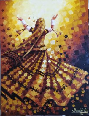 Bandah Alli 18x24 Oil on Canvas