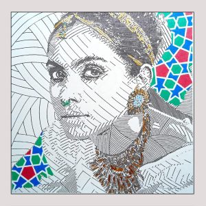 Faiz Supro 15x15 Acrylic on Canvas