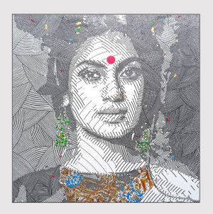 Faiz Supro 15x15 Acrylic on Canvas