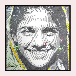 Faiz Supro 15x15 Acrylic on Canvas