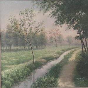 Wajid Yaqoot 24x24 Oil on Canvas