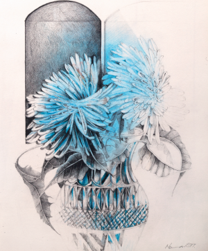 Mona Naqsh 11.7x16.5 Oil on Paper