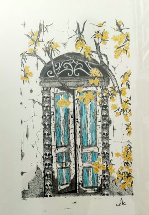 Aali Adnan 20x14 Watercolor on Paper