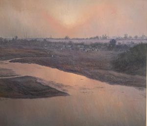 Abid Khan 28x32 Acrylic on Canvas