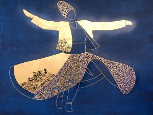 Amir Kamal 24x36 Mixed Media on Canvas