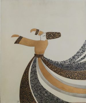 Amir Kamal 30x36 Mixed Media on Canvas