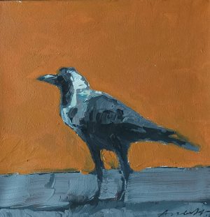 Arslan Naqvi 12x12 Acrylic on Canvas B