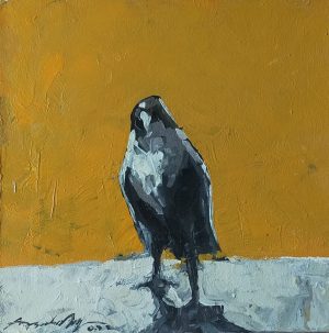 Arslan Naqvi 12x12 Acrylic on Canvas C