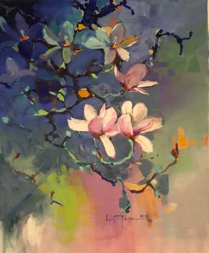 Faiqa Uppal 39x47 Acrylic on Canvas