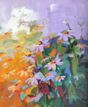 Faiqa Uppal 20x24 Acrylic on Canvas