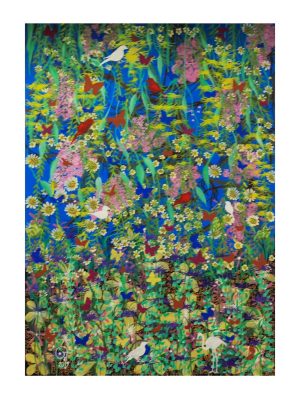 Humaira Hussain 27x40 Acrylic on Canvas