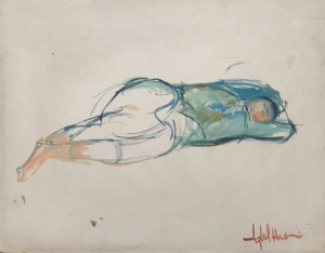 Iqbal Hussain 16x18 Oil on Canvas