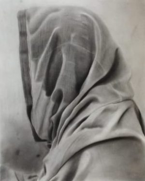 Kashaf 16x21 Charcoal on Paper