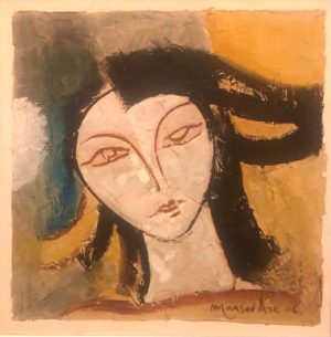 Mansur Aye 24x24 Oil on Canvas