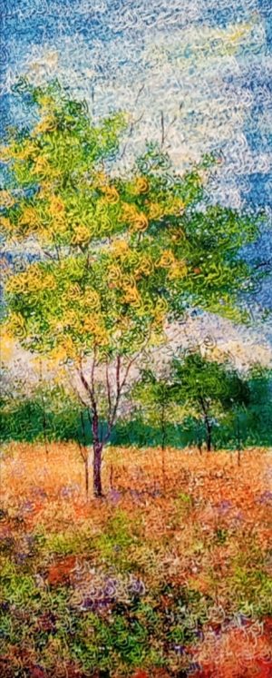 Muhammad Ibrahim 18x44 Acrylic on Canvas