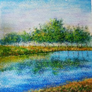 Muhammad Ibrahim 24x24 Acrylic on Canvas