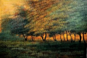 Muhammad Ibrahim 36x30 Acrylic on Canvas