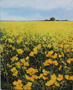 Najmul Hassan Najmi 24x30 Oil on Canvas