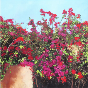 Najmul Hassan Najmi 30x30 Oil on Canvas