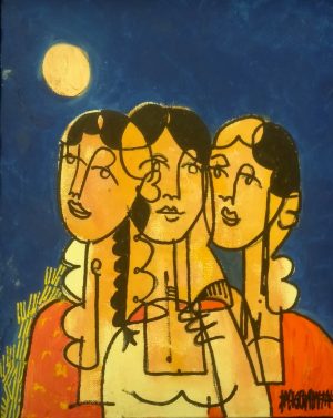 Safwan Sabzwari 10x12 Oil on Canvas