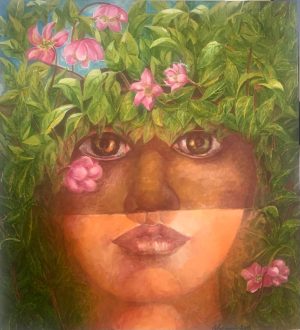 Shammi Ahmed 25x23 Oil on Canvas