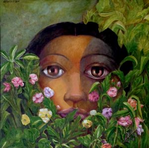 Shammi Ahmed 27x27 Oil on Canvas