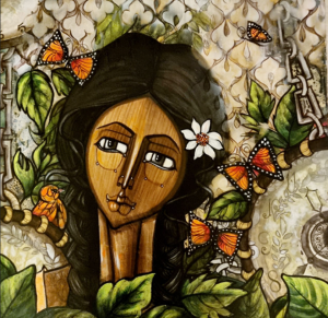 Shazia Salman 30x30 Acrylic on Canvas