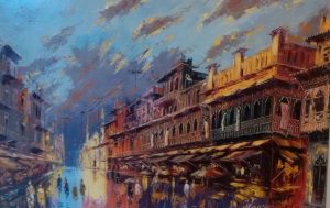 Waqas Rana 24x36 Acrylic on Canvas