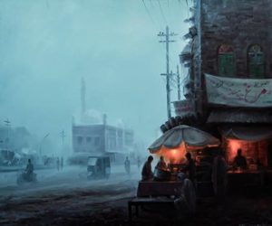 Zulfiqar Ali Zulfi 30x36 Acrylic on Canvas