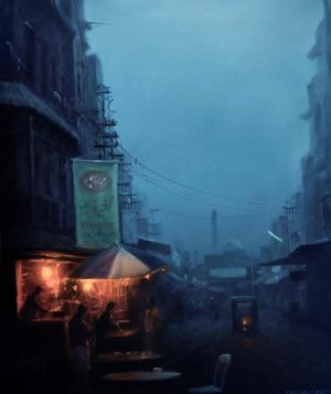 Zulfiqar Ali Zulfi 36x30 Acrylic on Canvas