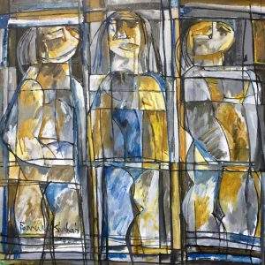 Farrukh Shahab, 25 x 25 Inches