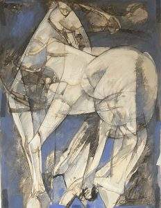 Jamil Naqsh, 10 x 13.5 Inches