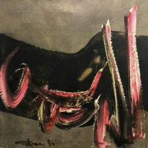 Ismail Gulgee, 24x24Inches, Oil on Canvas